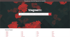 Desktop Screenshot of 1degreebio.org